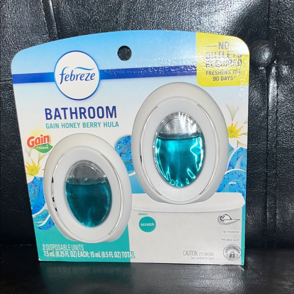 Febreze Bathroom Air Freshener - Teal Blue
